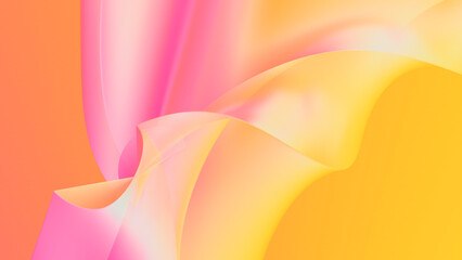 Smooth light 3D abstract