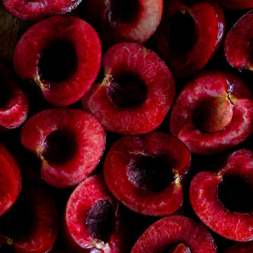 Fresh Red Cherries
