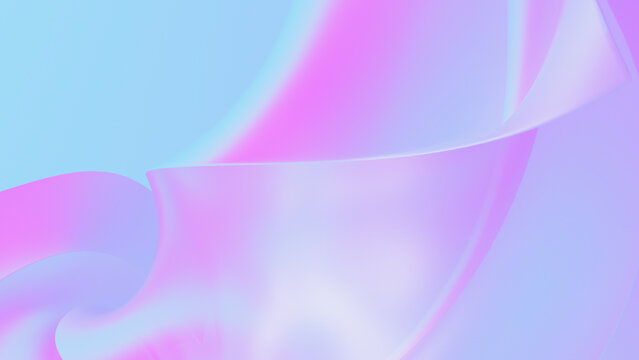 Smooth light 3D abstract