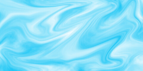 Abstract beautiful blue swirl liquid background. acrylic liquid textures with spots and splashes of color paint. colorful marble pattern of the blend of curves .colorful marble surface.