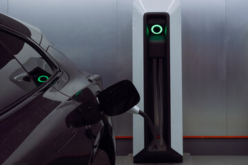 Modern electric vehicle charged