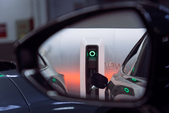 Modern electric vehicle charged