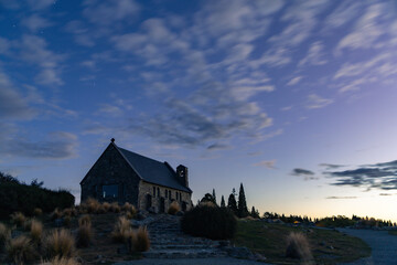 church in the morning