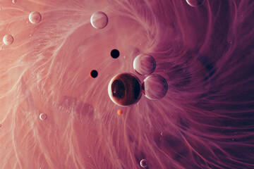 Abstract background with pink and purple colors