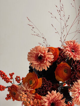 Beautiful Bouquet Of Red Flowers