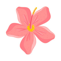 tropical flower icon