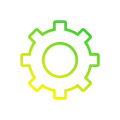 gear icon vector