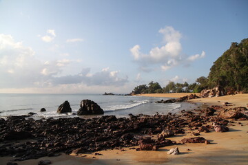 beach and sea
