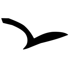 Bird Silhouette Icon 