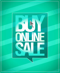 Buy online sale raster web banner or flyer design