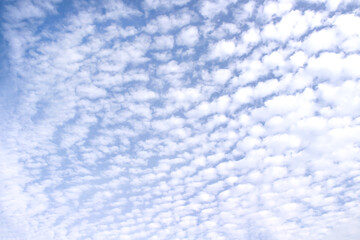 Fototapeta na wymiar Cloudy patterns on bluesky image natural background