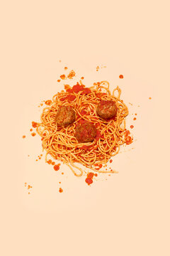 Spaghetti and meatballs