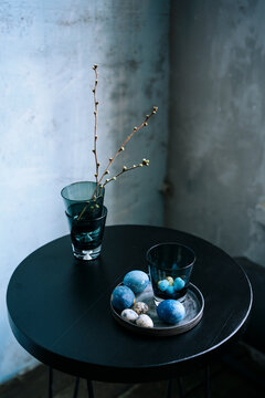 Easter minimalistic still life.