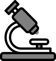 A research icon represents scientific research and development in various fields, including medicine, biology, chemistry, and more