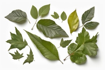 Obraz premium leaves isolated on white