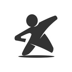 leader with star logo template Icon Illustration Brand Identity. Isolated and flat illustration. Vector graphic