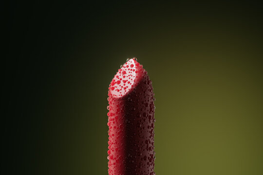 Red lipstick