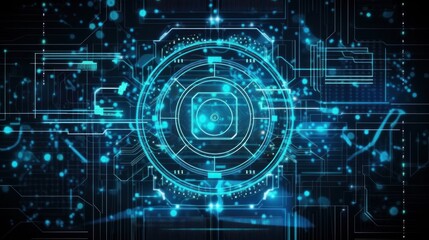 Cyber Security Concept - Generative AI