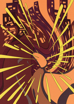 Slide from a Twisty Ride