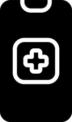 Obraz premium Medical App icon represents mobile or web-based applications that provide medical information, symptom tracking, and appointment scheduling