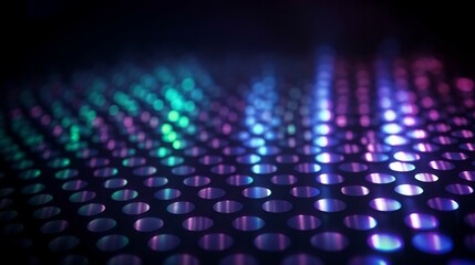 LED soft focus background. generative ai