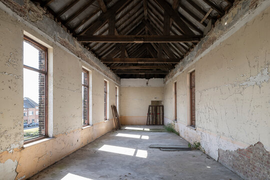 abandoned house