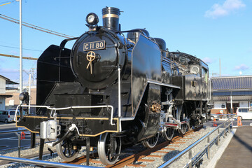 Fototapeta na wymiar 美しき蒸気機関車