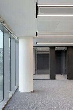 empty interior space of a design office