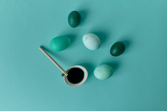 green easter eggs