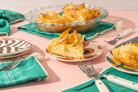 Mediterranean Phyllo Dessert Pie