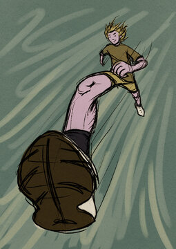 It Takes a Giant Step and a Leap to Compete