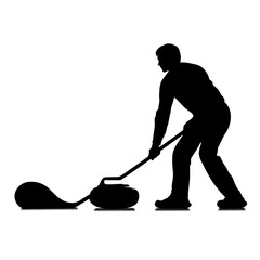 curling, silhouette, vector, sport, cleaning, illustration, people, cleaner, golf, boy, vacuum, hockey, person, scooter, silhouettes, worker, woman, black, business, men, art, child, ball, work, club,