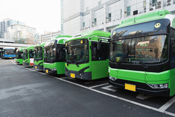 Final bus station in Seoul