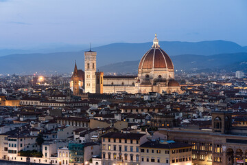 Cathedral of Santa Maria del Fiore from Piazza Michelangelo