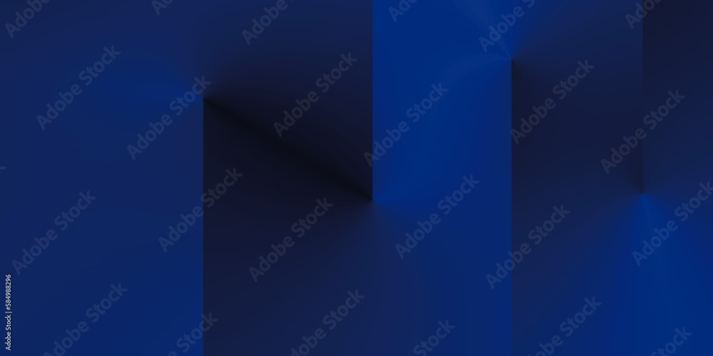 Poster abstract blue background with lines . blue color abstract modern luxury background for design. geome
