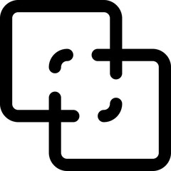 Fototapeta premium edit pathfinder outline simple icon illustration in line style and used for user interface, web, software and many more