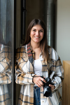 Female photographer portrait
