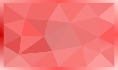 red triangular mesh background