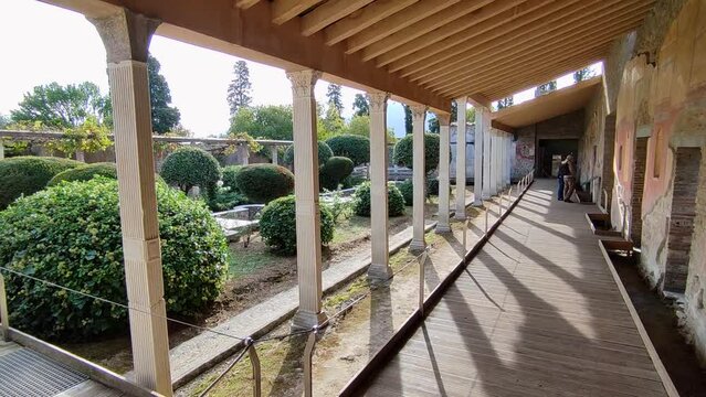 Pompei - Panoramica di Praedia di Giulia Felice
