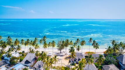 The white sandy beaches of Zanzibar are the ideal spot for spending lazy Zanzibar beach summers.