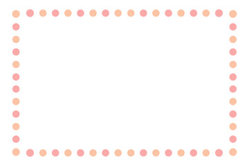 温かい色合いのフレーム素材