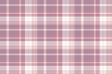 Purple Tartan Pattern Design Textile Is Woven in a Simple Twill, Two Over Two Under the Warp, Advancing One Thread at Each Pass.