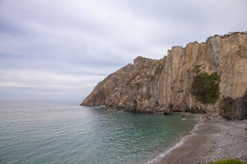 Sommerliche Entspannung an der gr&uuml;nen K&uuml;ste in Asturien, Spanien