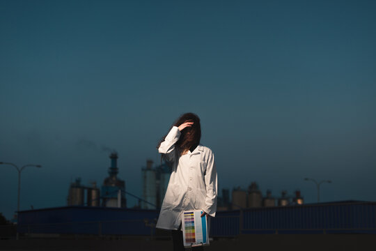 Female scientist worried about recent climate study