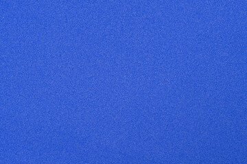 Craft foam sheet in blue color. Solid background texture