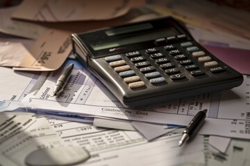 Late Payment Notice on Credit Card Bill, Financial Stress and Overwhelm