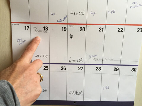 household calendar