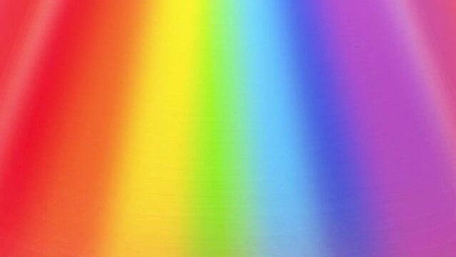 rainbow illustration footage, twinkling ornament, 70s style, perfect for intros, commercials, outros, slides, movies, content, etc