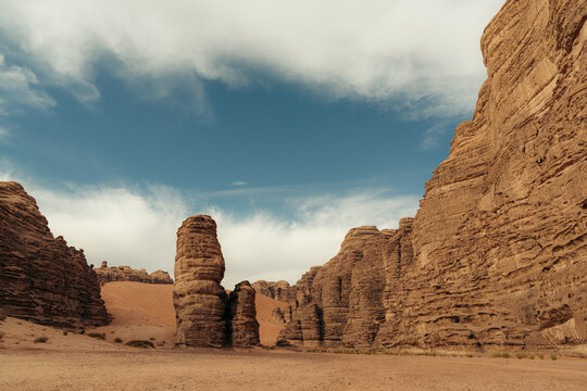 Wadi al-dissah in tabouq region