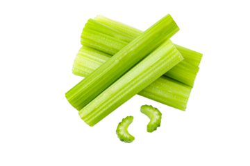 Celery isolated on png background